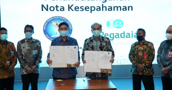 Kerjasama cybersecurity antara Pegadaian dan BSSN/Pegadaian