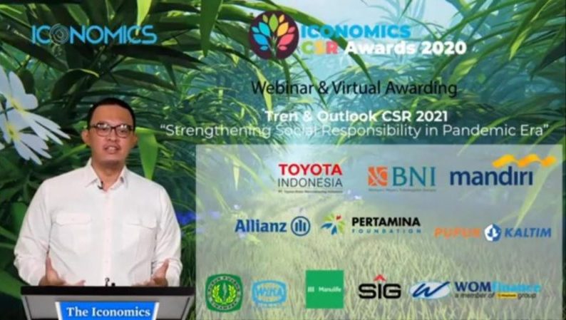 Iconomics CSR Award 2020: Apresiasi CSR Perusahaan Di Masa ...