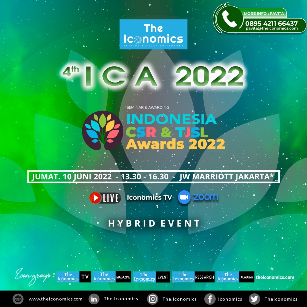 Seminar & Awarding ICA 2022 (4th Indonesia CSR & TJSL Awards 2022 ...