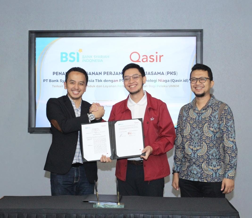Digitalisasi UMKM di Indoensia, BSI Gandeng Qasir.id - Iconomics