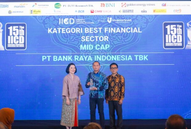 Bank Raya Terus Perbaiki Implementasi GCG, 2 Penghargaan Disabet ...